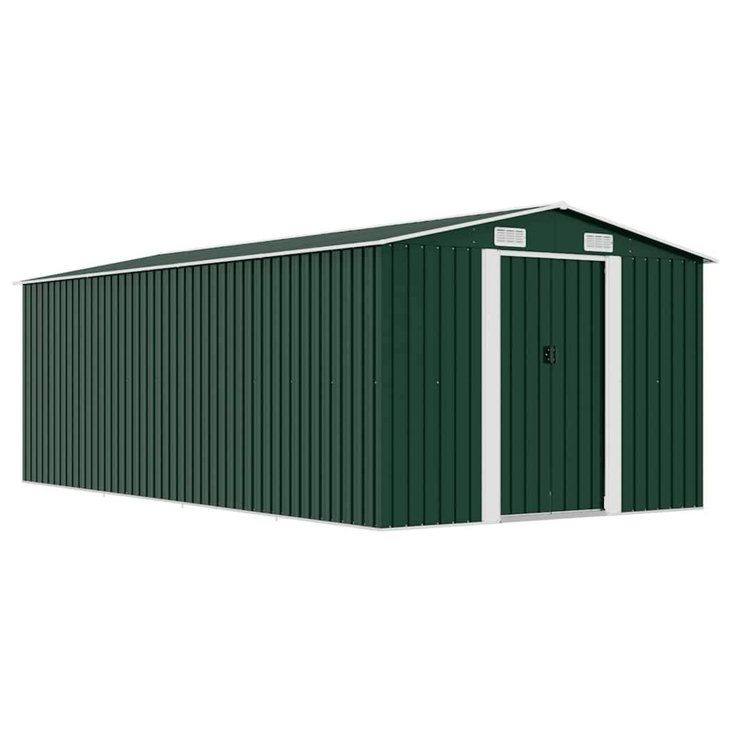 Prolenta Premium - Abri de jardin acier vert 257 x 489 x 181 cm - Prolenta premium p3402.5 - Image 2