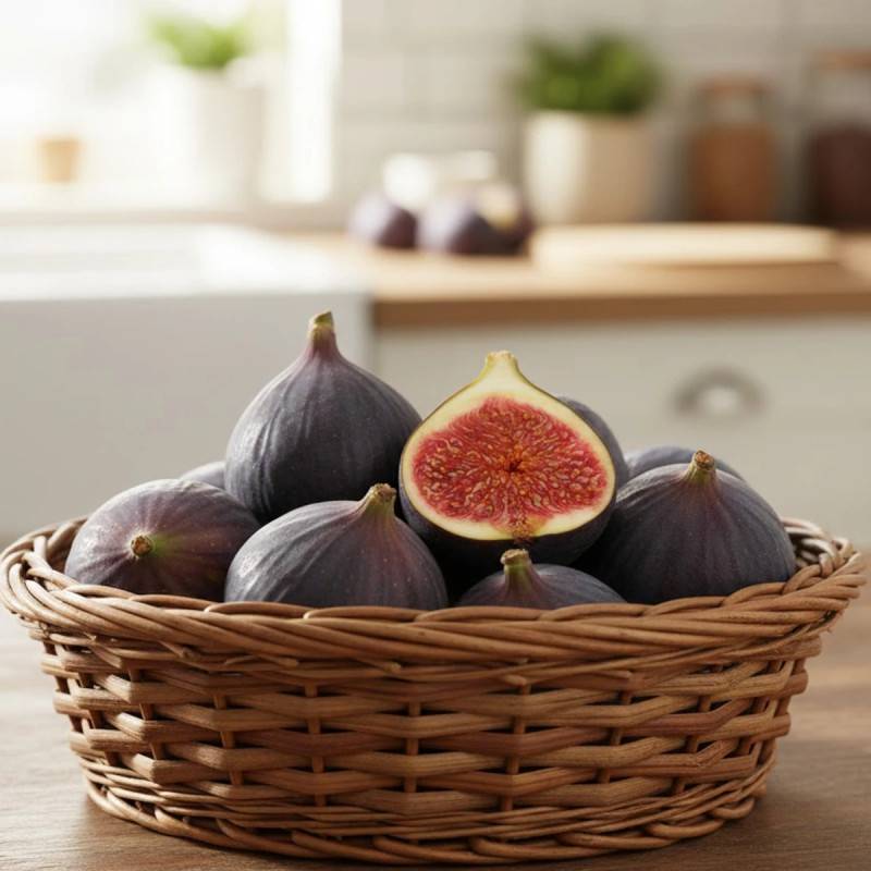 Figuier Noir de Bellone, Ficus carica - Moyen rendement - Pot de 3L - 30/60 cm - De 3,00 m à 5,00 m - Image 3