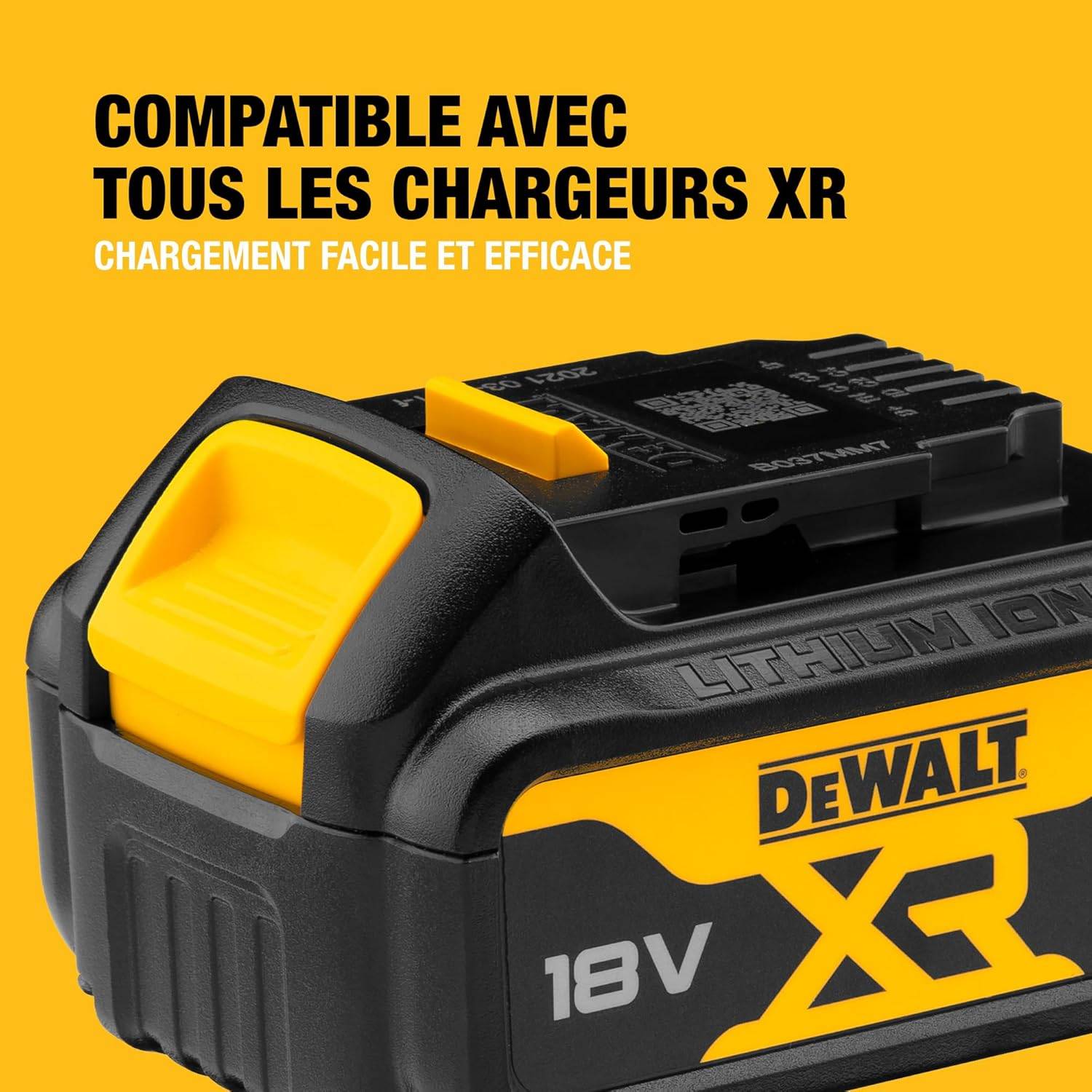 Batterie XR 18V 4 Ah Li-Ion - DEWALT - DCB182-XJ - Image 2