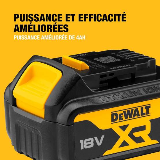 Batterie XR 18V 4 Ah Li-Ion - DEWALT - DCB182-XJ - Image 8