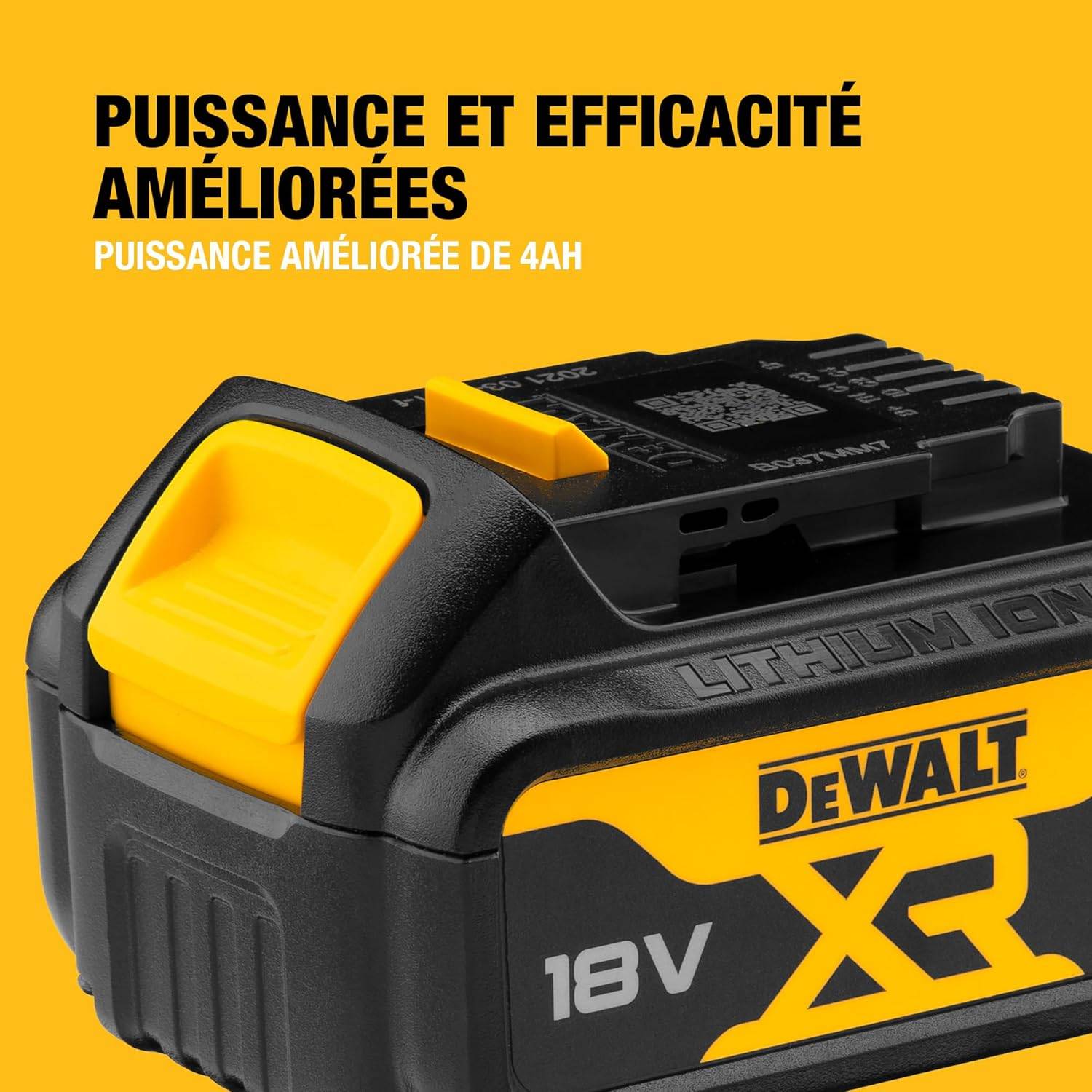 Batterie XR 18V 4 Ah Li-Ion - DEWALT - DCB182-XJ - Image 8