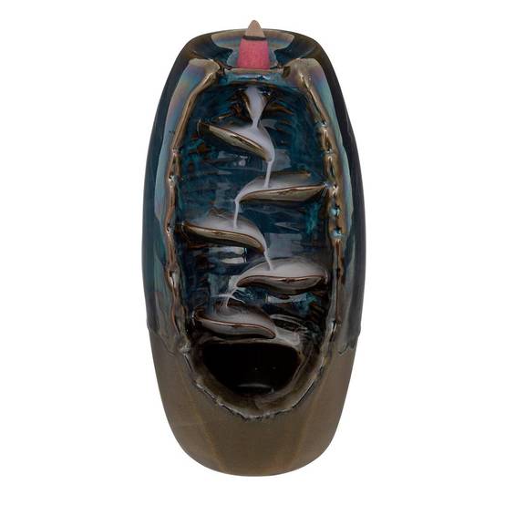 Fontaine à Cônes d'Encens "Taly" 20cm Bleu - Image 2