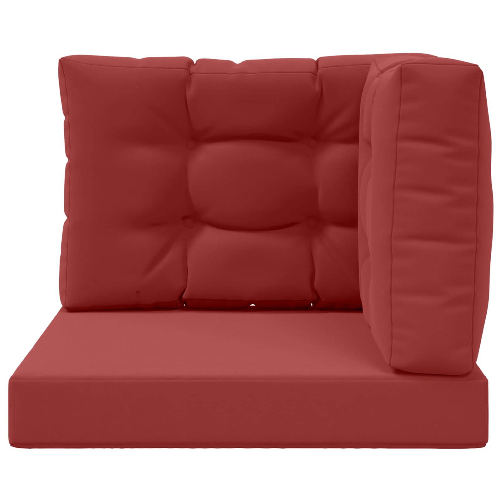 PANGIVO - Coussins de canapé extérieur polyester bordeaux 60 x 60 x 8 cm, poids:3.74kg - PANGIVO - Image 6