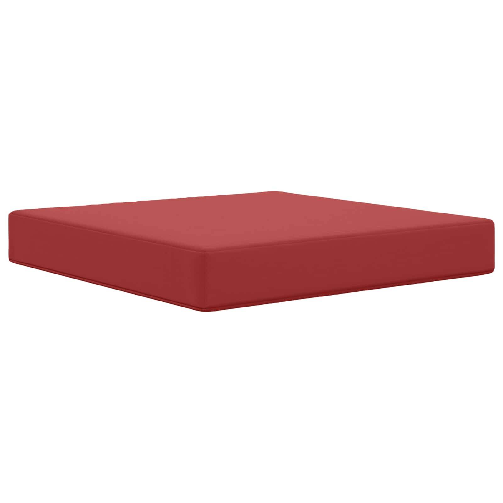 PANGIVO - Coussins de canapé extérieur polyester bordeaux 60 x 60 x 8 cm, poids:3.74kg - PANGIVO - Image 4