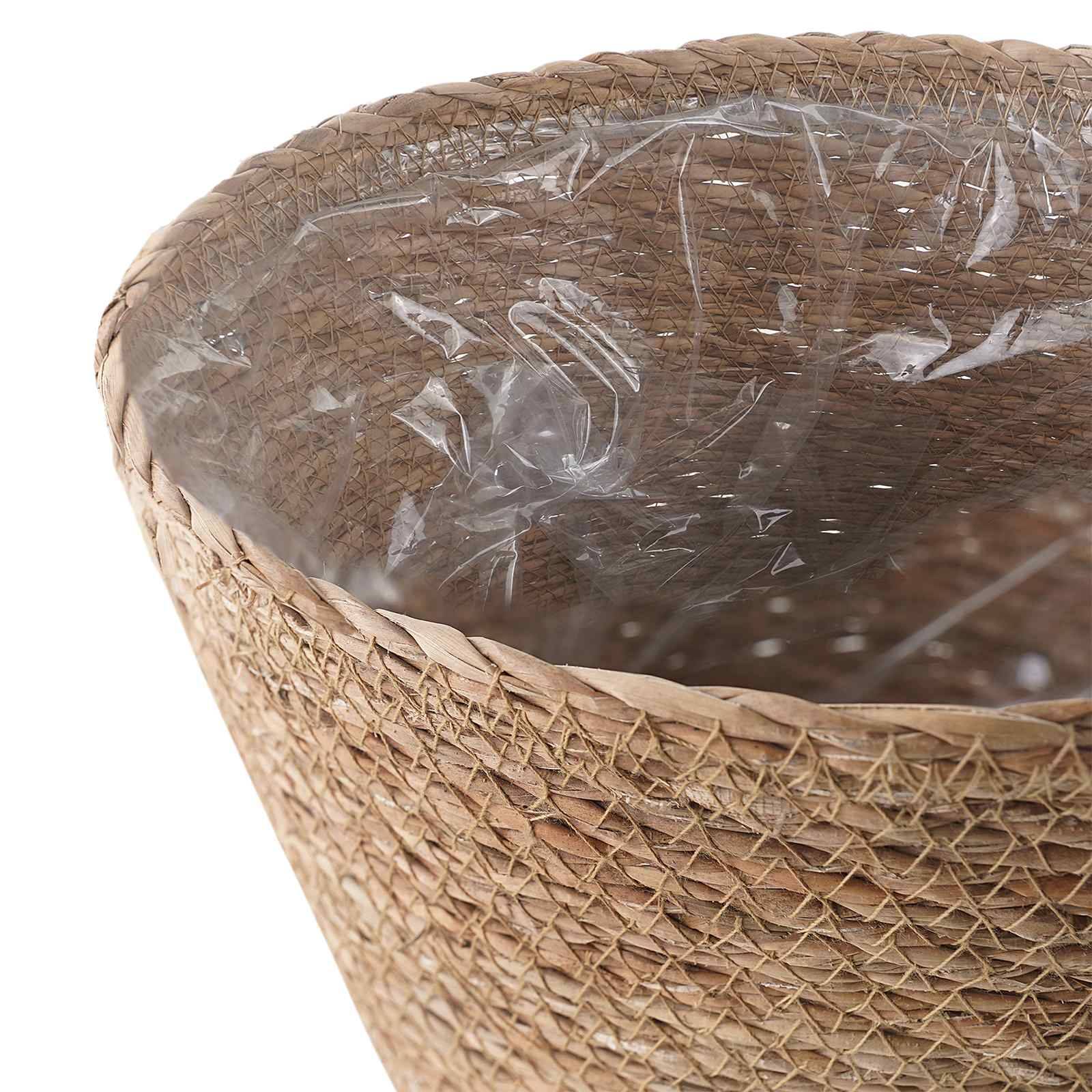Vidaxl - Décoration Intérieure 3 pc Naturel Ø26 x 19 cm 100 % Herbe de mer vidaXL 42012248 - Image 7