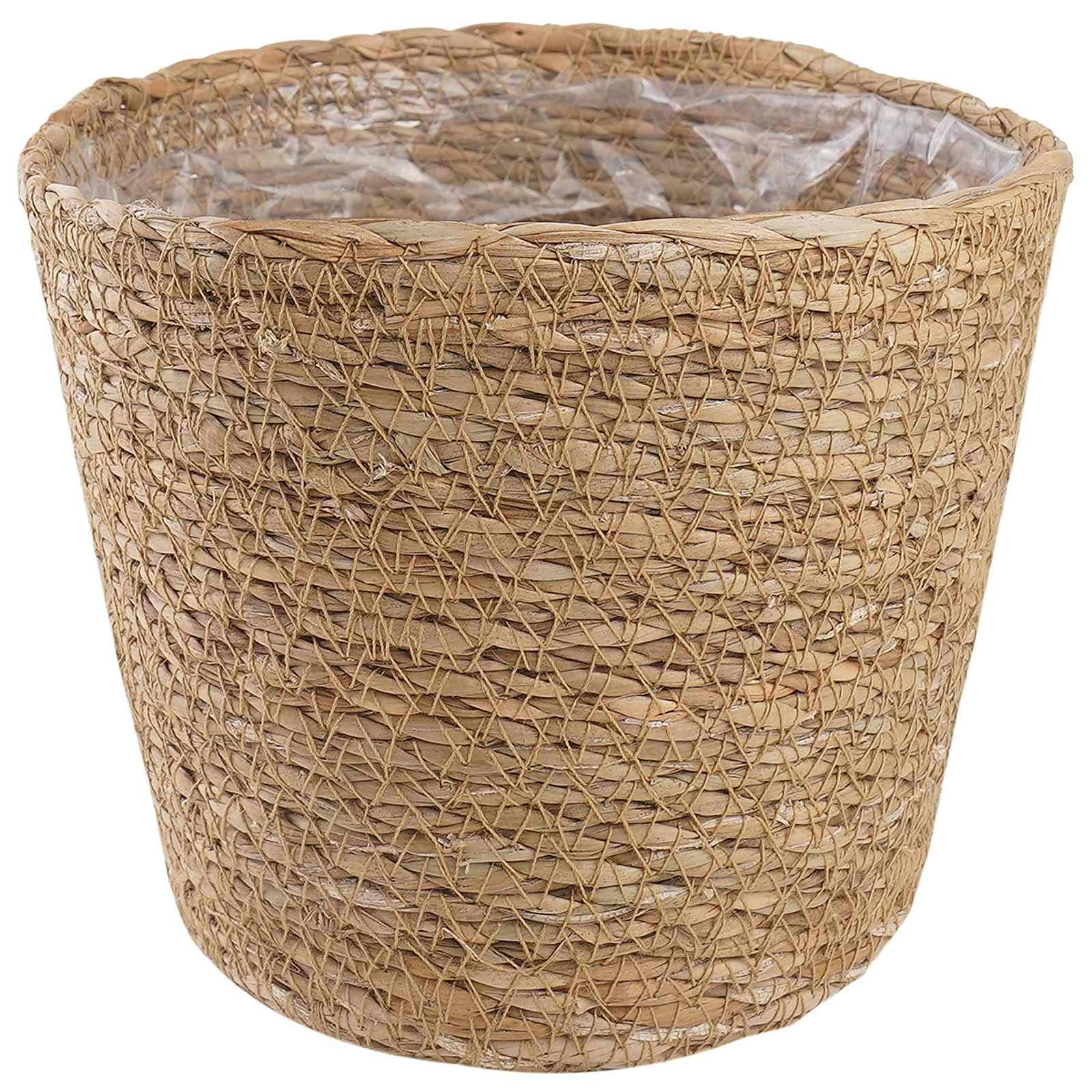 Vidaxl - Décoration Intérieure 3 pc Naturel Ø26 x 19 cm 100 % Herbe de mer vidaXL 42012248 - Image 4