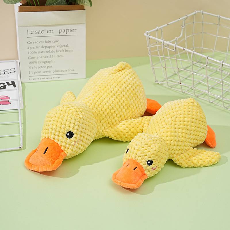 Jouet en peluche de canard pour chiens DtopbuyAge - Image 4