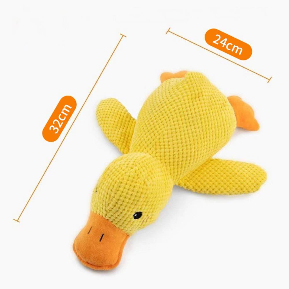 Jouet en peluche de canard pour chiens DtopbuyAge - Image 3