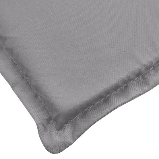 Coussin Bain de soleil | Coussin de chaise longue gris 200x70x3 cm tissu oxford Maison Chic - Image 7