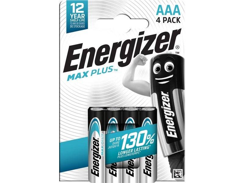 Energizer - Lot de 4 piles alcaline max plus ENERGIZER AAA - Image 2