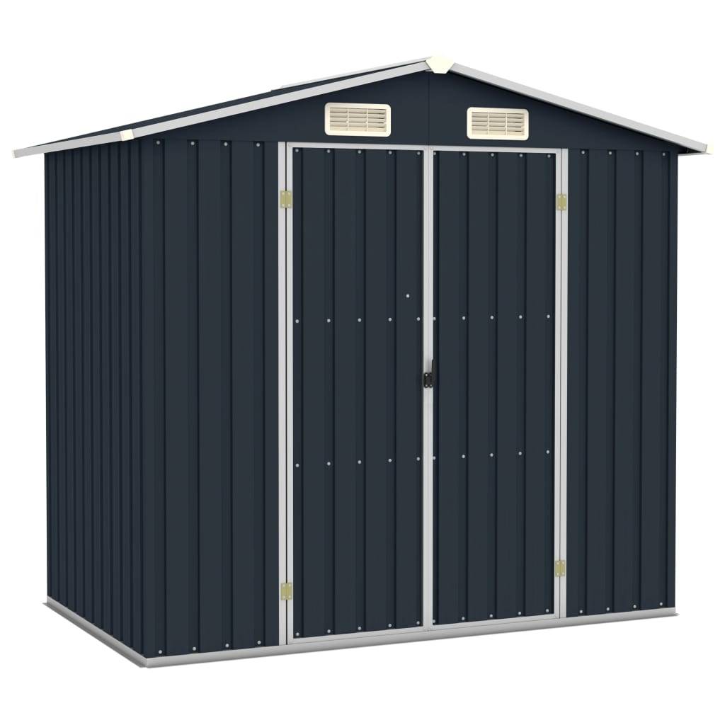 Vidaxl - Abri de jardin Anthracite 205x129x183 cm Acier galvanisé vidaXL 46299