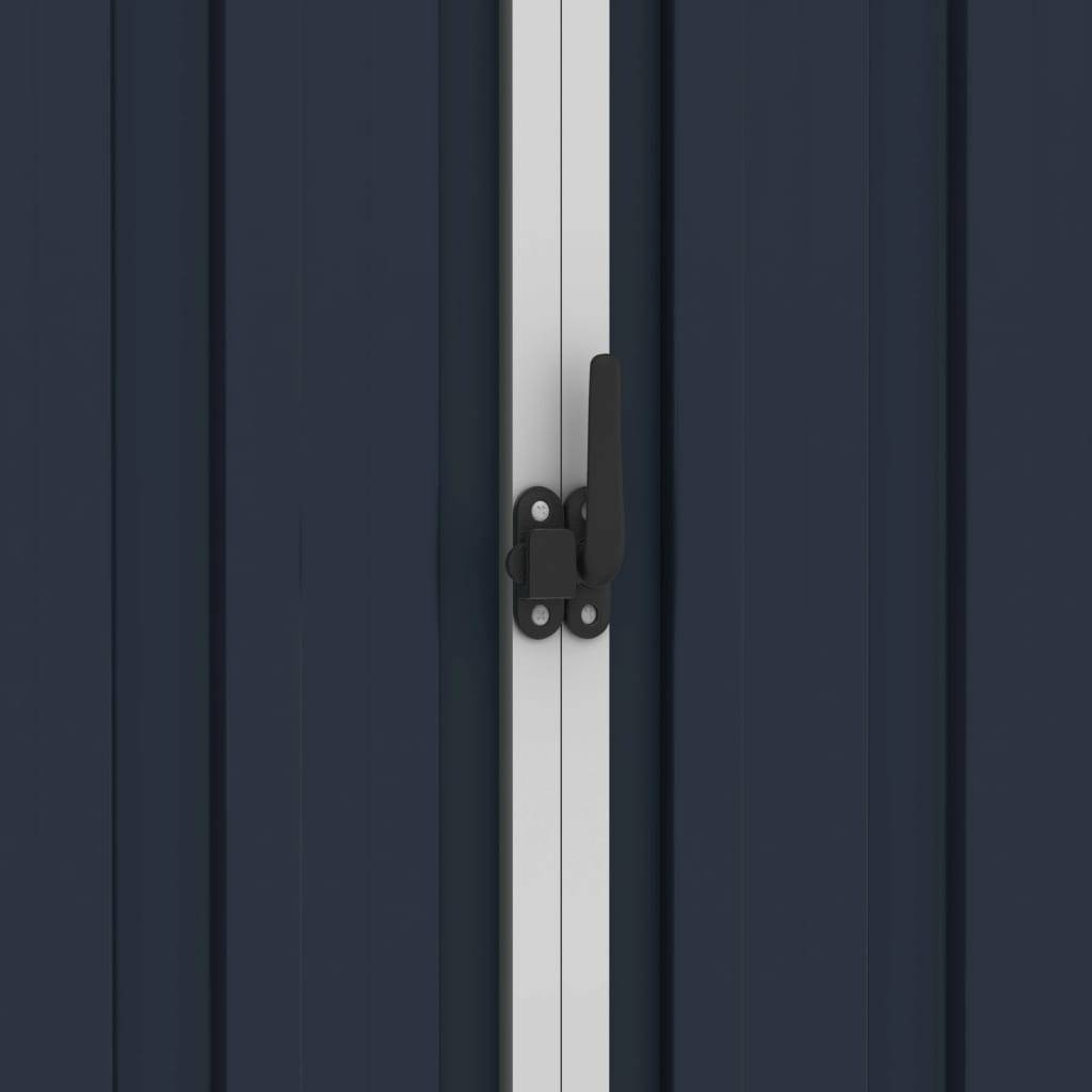 Vidaxl - Abri de jardin Anthracite 205x129x183 cm Acier galvanisé vidaXL 46299 - Image 7