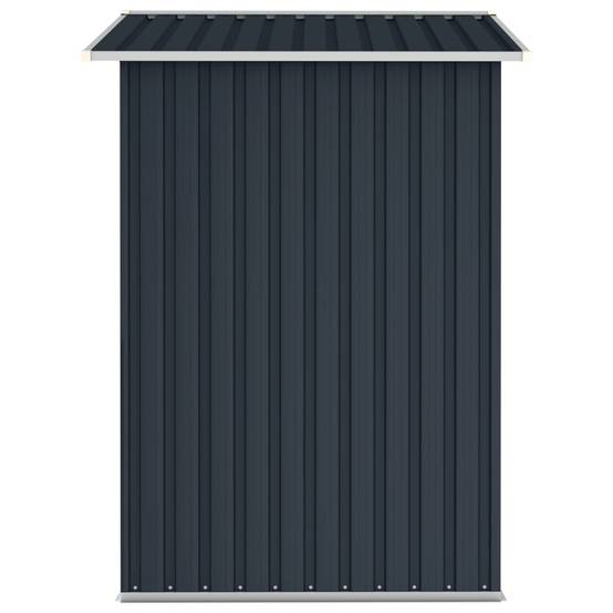 Vidaxl - Abri de jardin Anthracite 205x129x183 cm Acier galvanisé vidaXL 46299 - Image 5