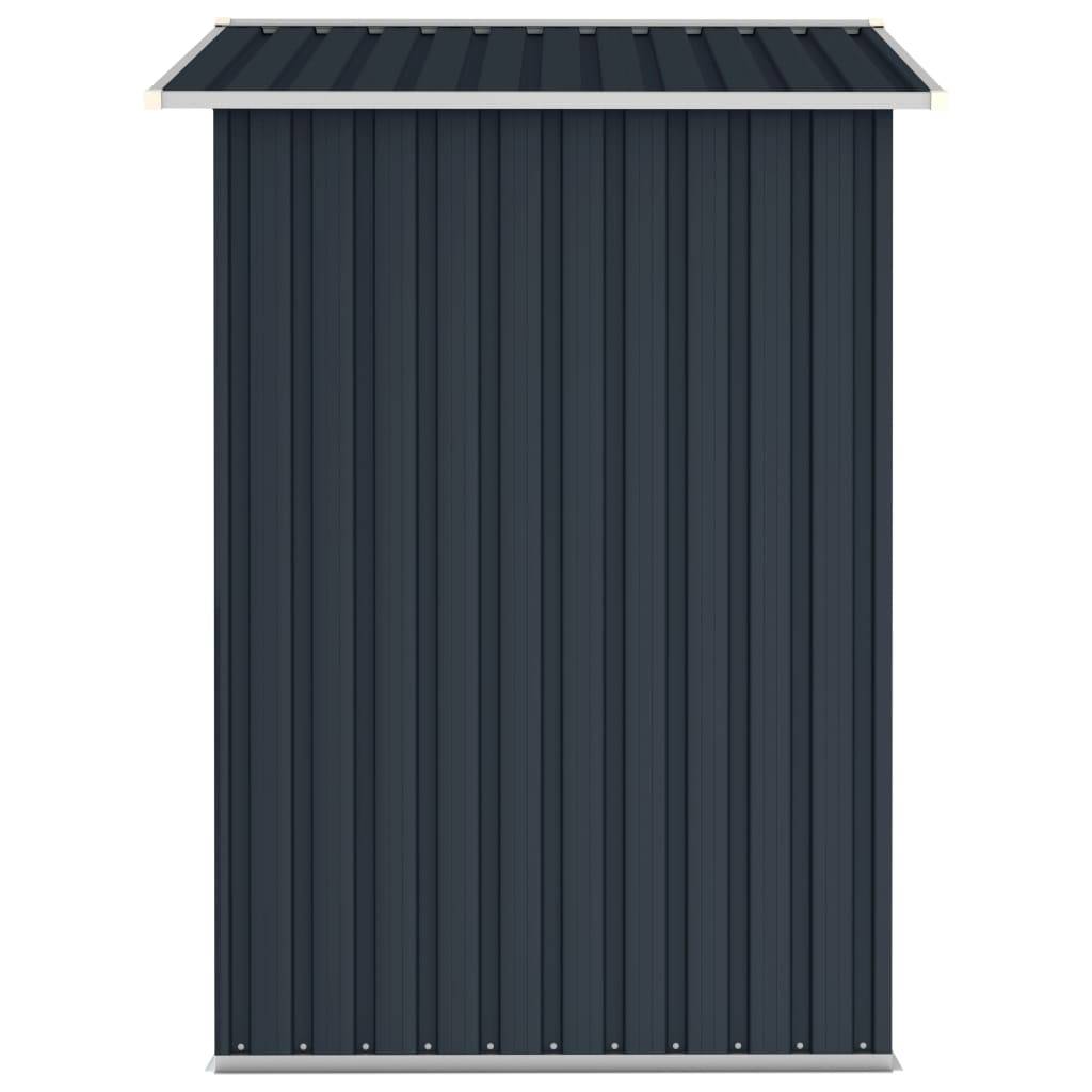 Vidaxl - Abri de jardin Anthracite 205x129x183 cm Acier galvanisé vidaXL 46299 - Image 5