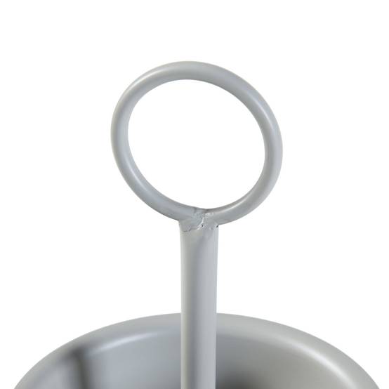 Porte-plantes style intemportel support 77 x 26 cm 2 cache-pots beige - Image 3