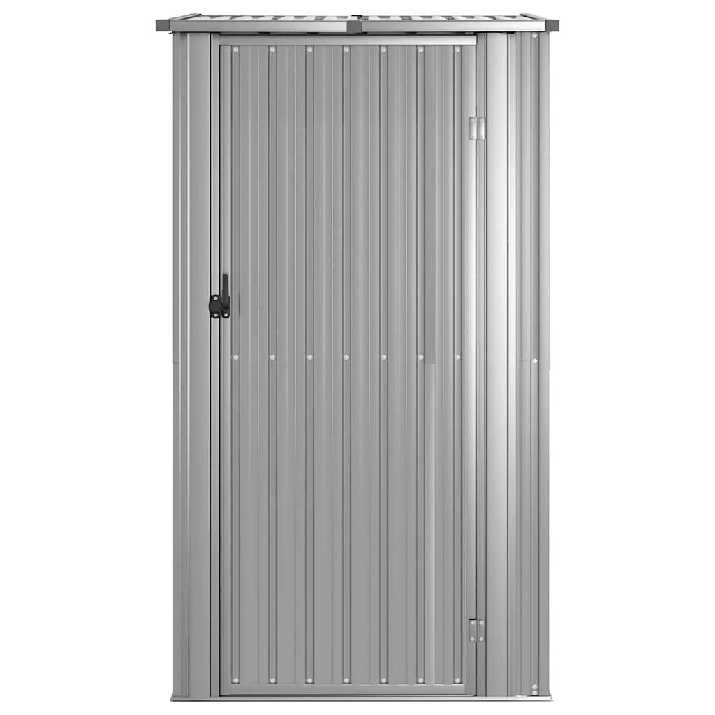 Vidaxl - Abri de jardin Gris 118,5x97x209,5 cm Acier galvanisé vidaXL 150900 - Image 8