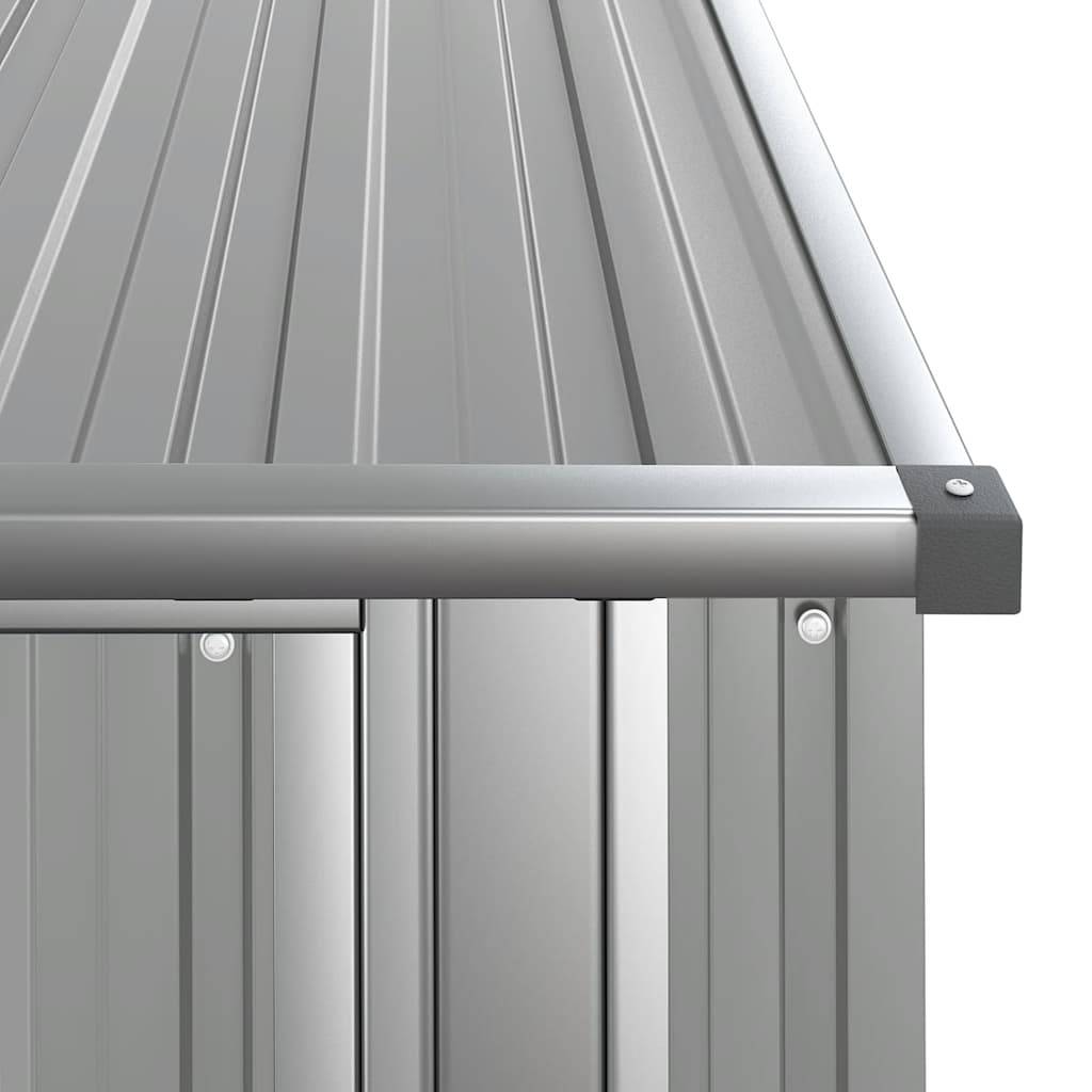 Vidaxl - Abri de jardin Gris 118,5x97x209,5 cm Acier galvanisé vidaXL 150900 - Image 5