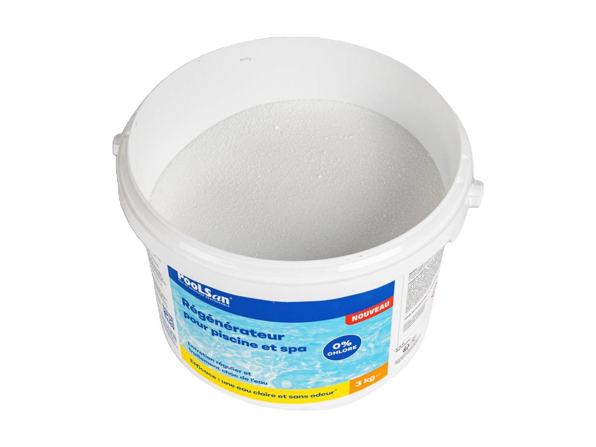 Poolsan - BSI - PooLSan - Recharge Sans Chlore - Régénérateur - Désinfection Eau Piscine ou Spa - Seau 3kg - Image 4