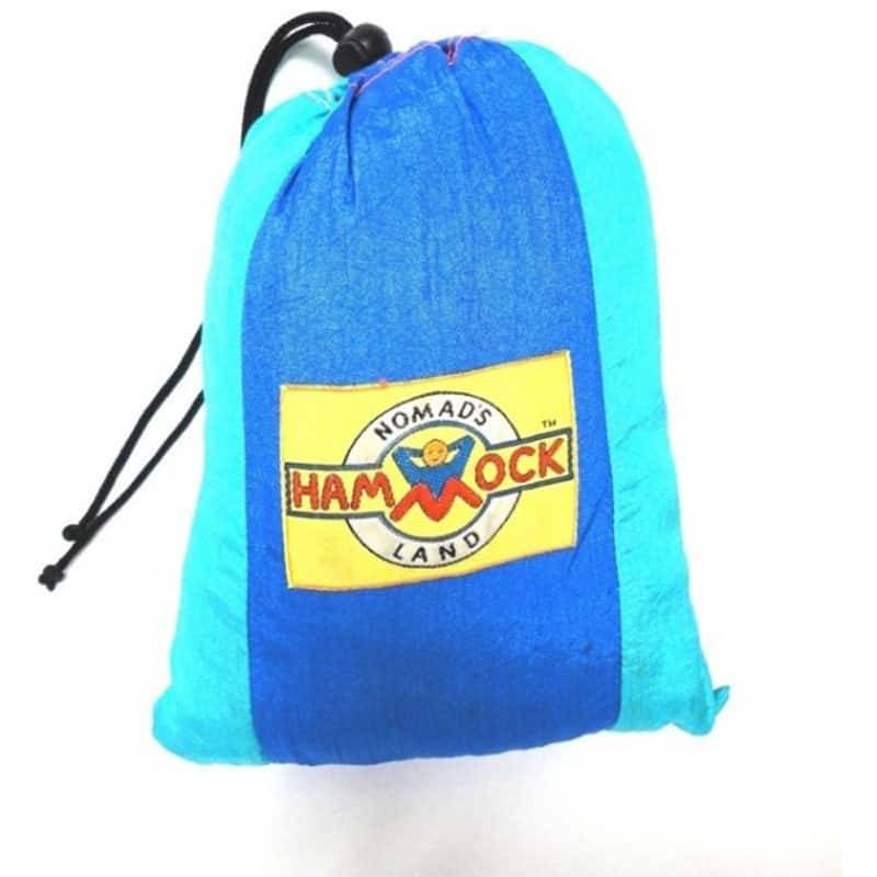 Hamac Detente - Hamac parachute bleu turquoise simple - Hamac Detente - Image 2