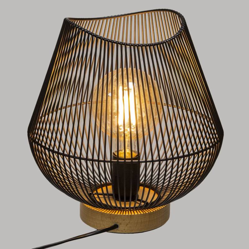 Lampe filaire Jena noire 28 cm Atmosphera - Image 3