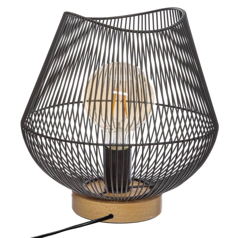 Lampe filaire Jena noire 28 cm Atmosphera - Image 1