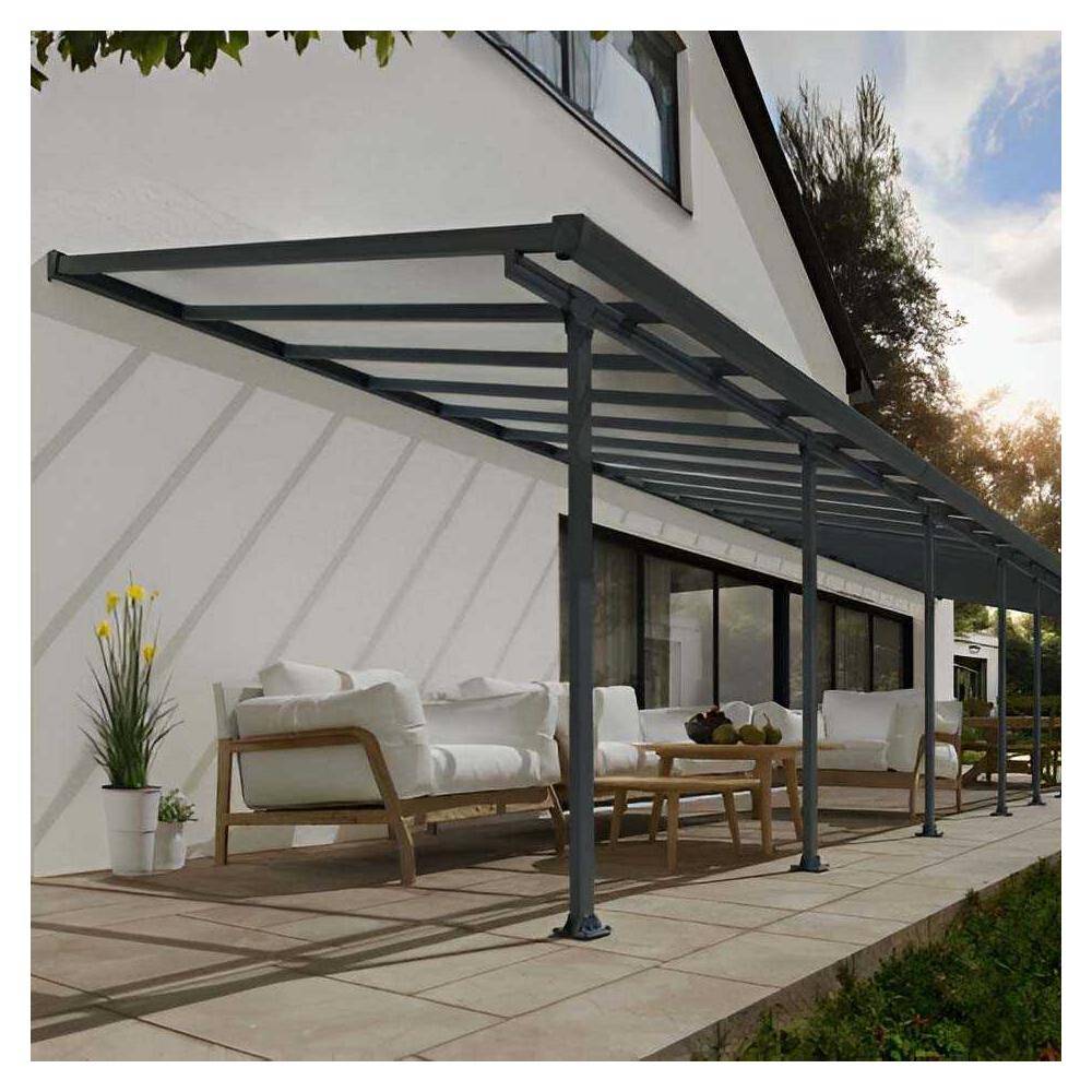 Canopia - Canopia Pergola Feria 3X13,4 Grise - Image 2