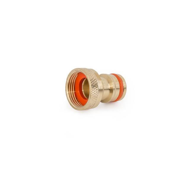 Nez de robinet GW 1/2" (20/27) en LAITON pour tuyau d'arrosage (Lot de 2)
