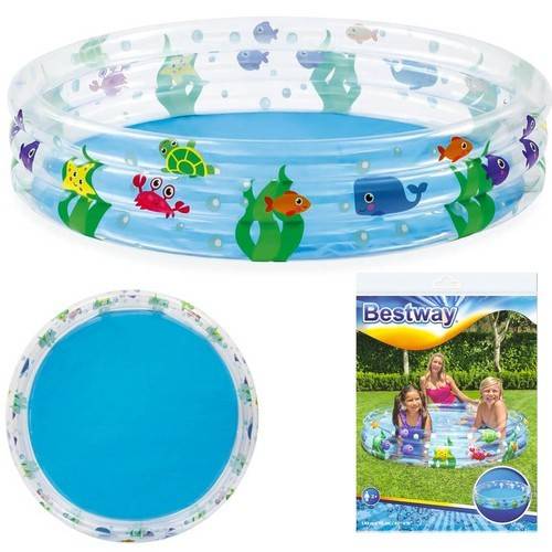 Piscine gonflable profondeur 152x30cm - BESTWAY 51004 - Image 1