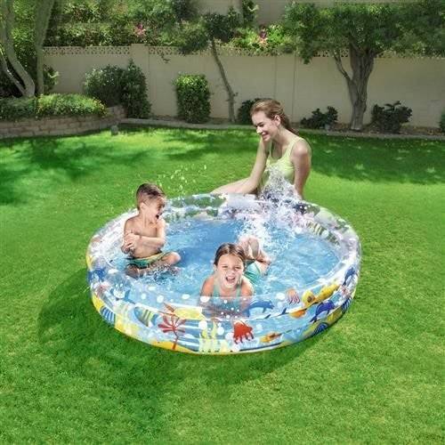 Piscine gonflable profondeur 152x30cm - BESTWAY 51004 - Image 3