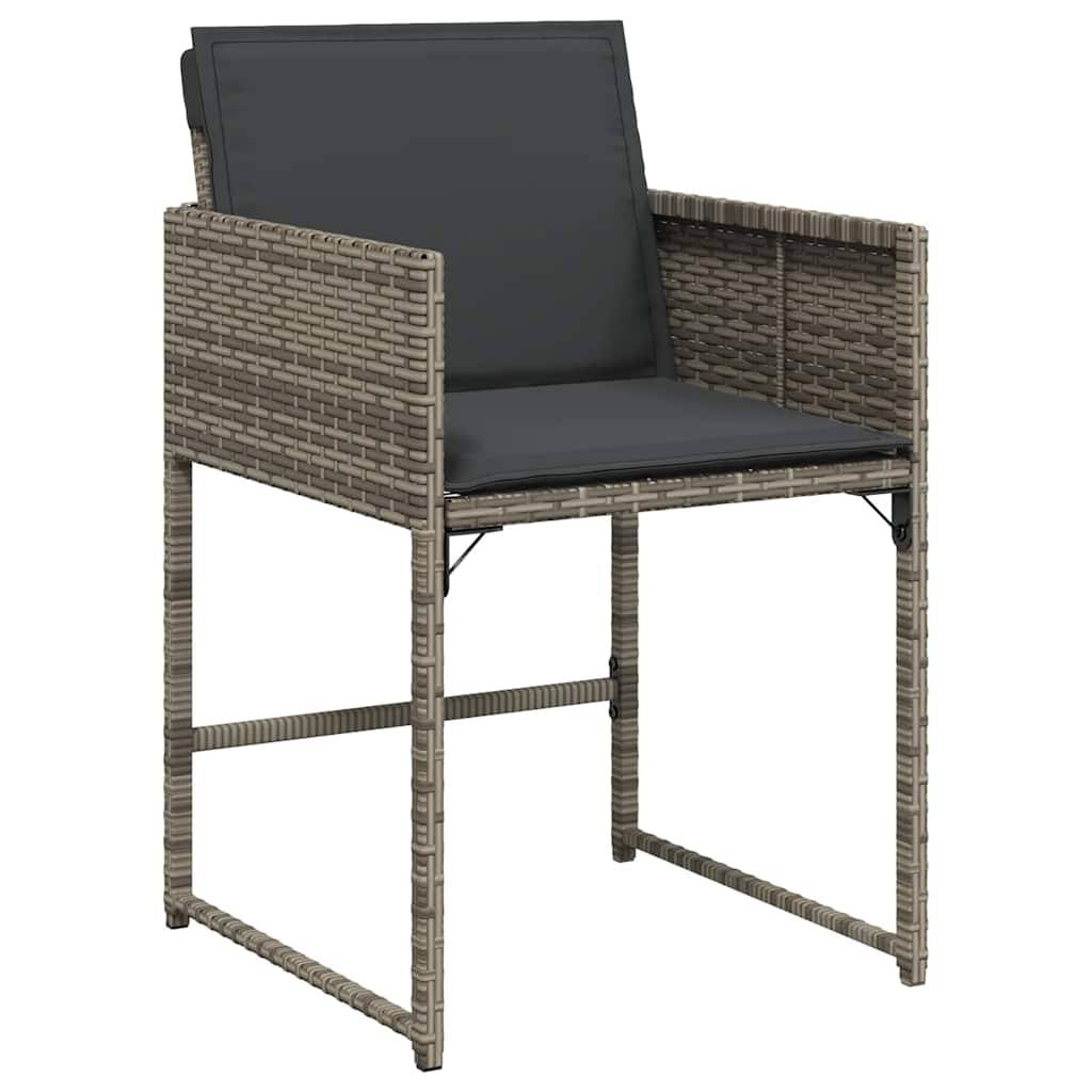 Grand Salon de Jardin 12 Places Encastrable en Résine Tressée Grise et Bois d'Acacia – ComfortXL Outdoor Living - Image 6