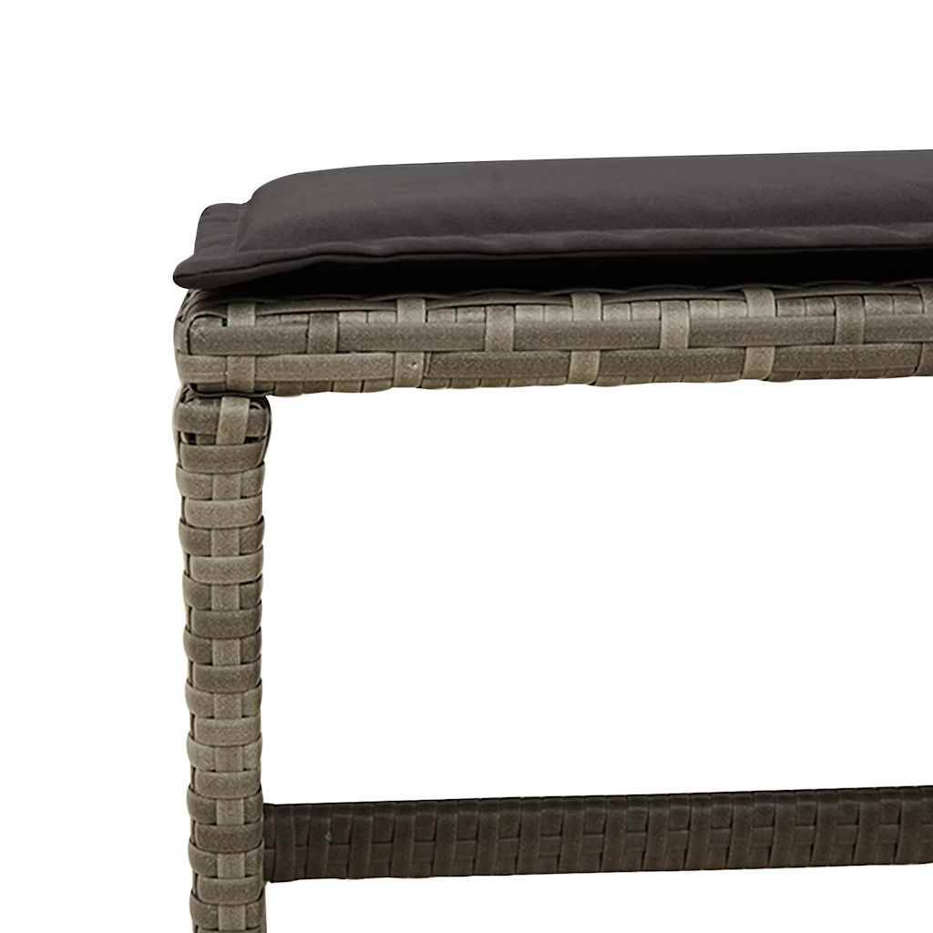Grand Salon de Jardin 12 Places Encastrable en Résine Tressée Grise et Bois d'Acacia – ComfortXL Outdoor Living - Image 7