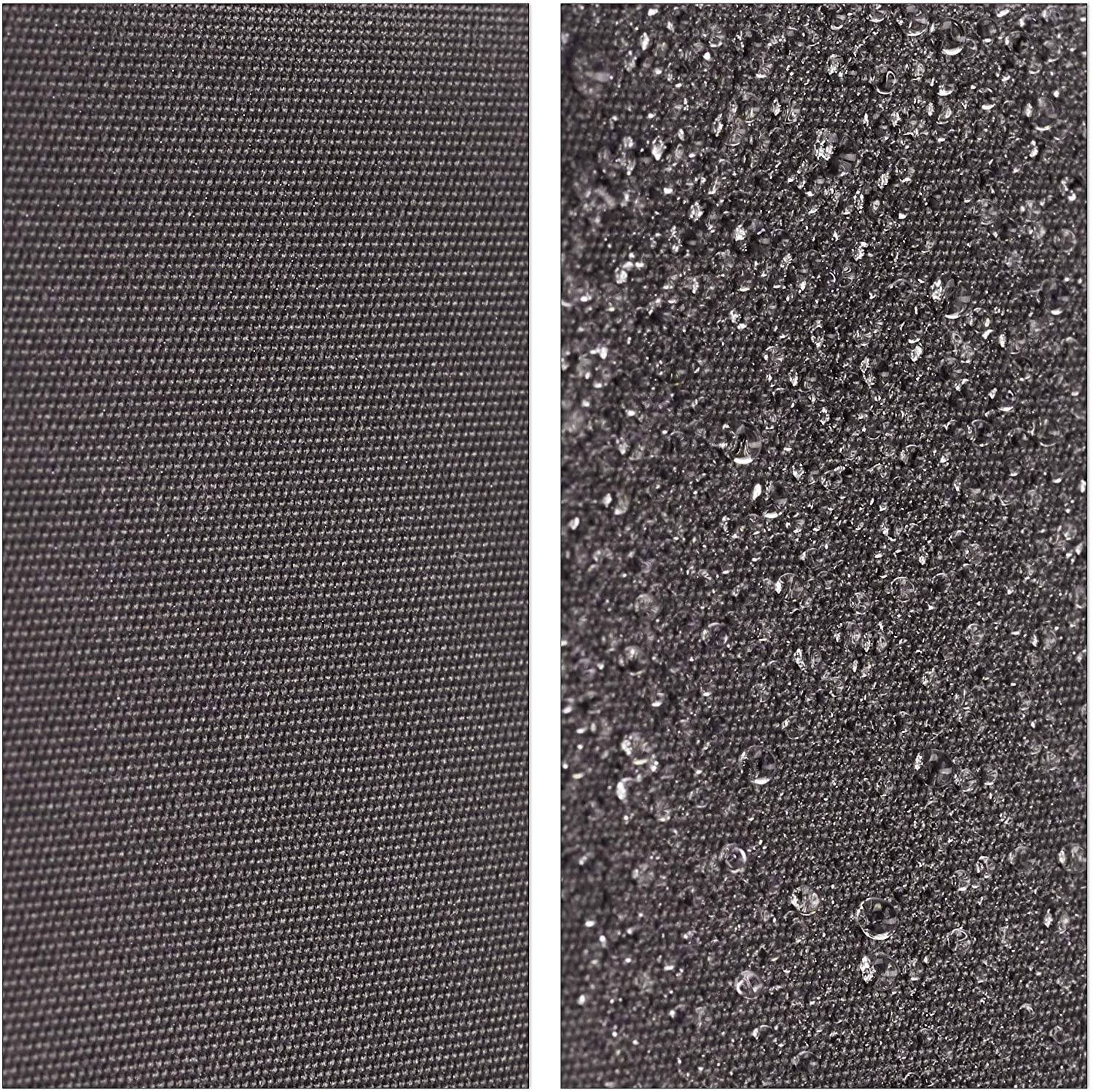 Helloshop26 - Store banne télescopique de balcon manivelle hauteur réglable résistant uv polyester acier 300 x 120 cm gris - Image 3