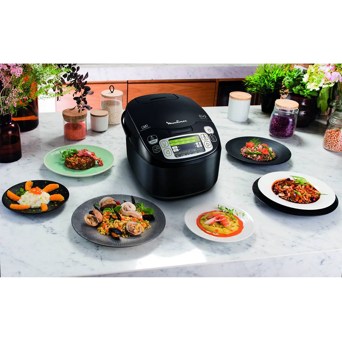 Moulinex - Multicuiseur 43en1 5l 750w noir MK815800 Moulinex - Image 4
