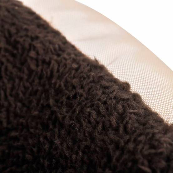 Panier pour chien polyester beige et marron 75 x 58 x 19 cm - PANGIVO - Image 4