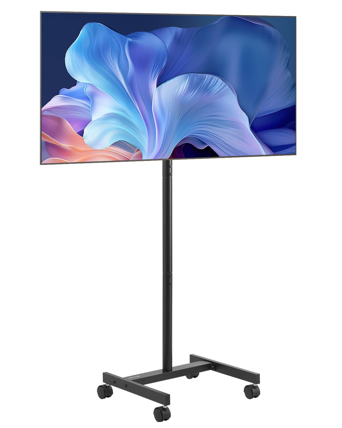 VEVOR Support TV à roulettes chariot TV mobile pour écrans de 431,8 à 1397 mm - Image 1