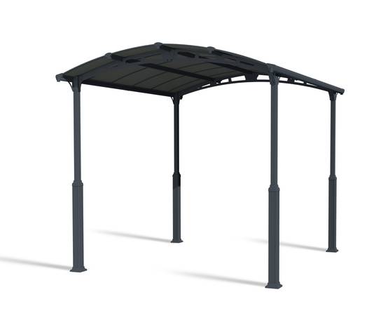 Canopia - Canopia Carport Camping-Car Alpine 4,35 x 3,52 m Gris - Image 1