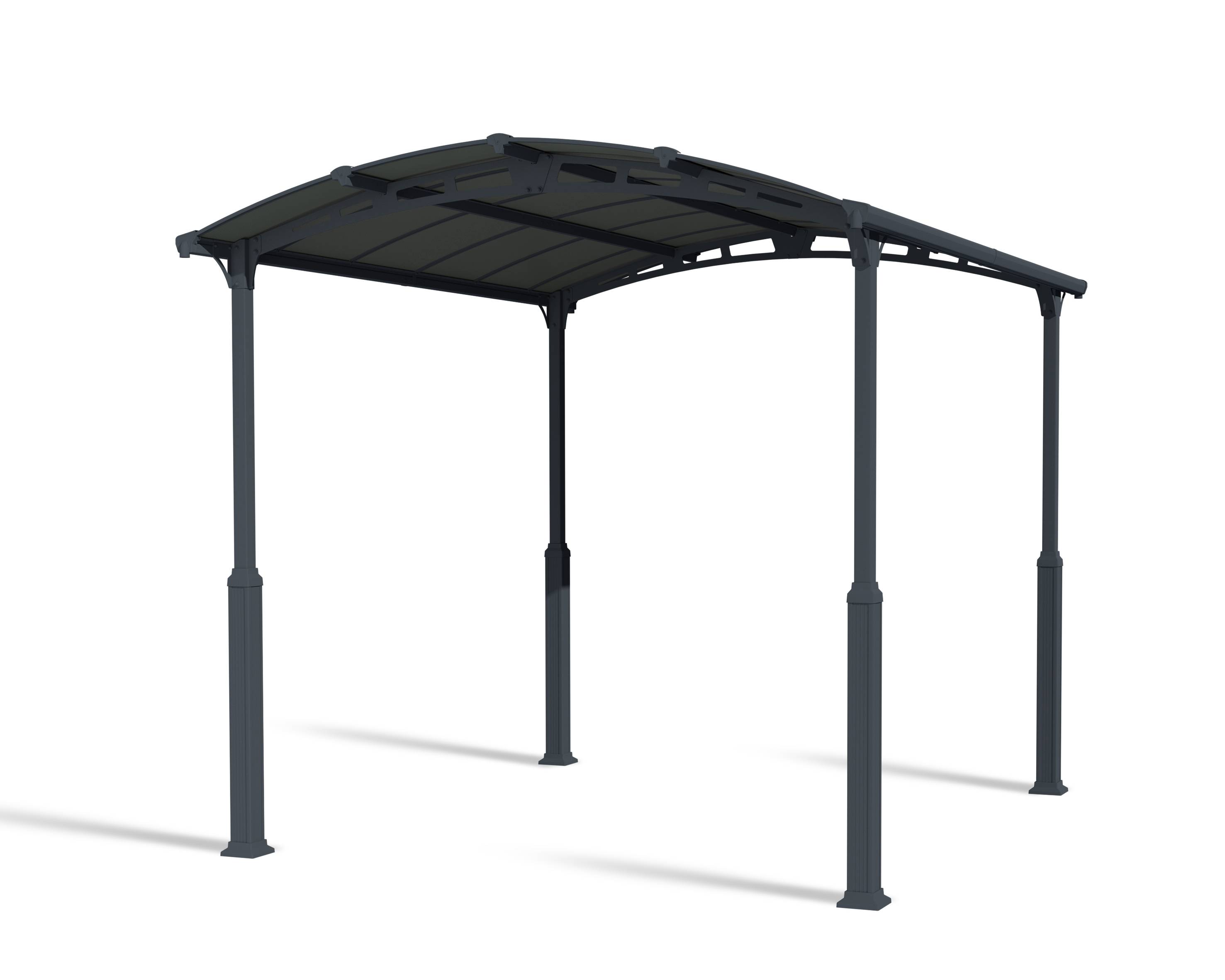 Canopia - Canopia Carport Camping-Car Alpine 4,35 x 3,52 m Gris - Image 1