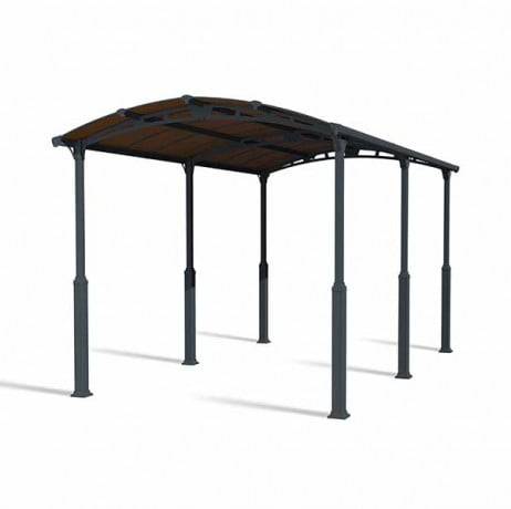 Canopia - Canopia Carport Camping-Car Alpine 4,35 x 3,52 m Gris - Image 3