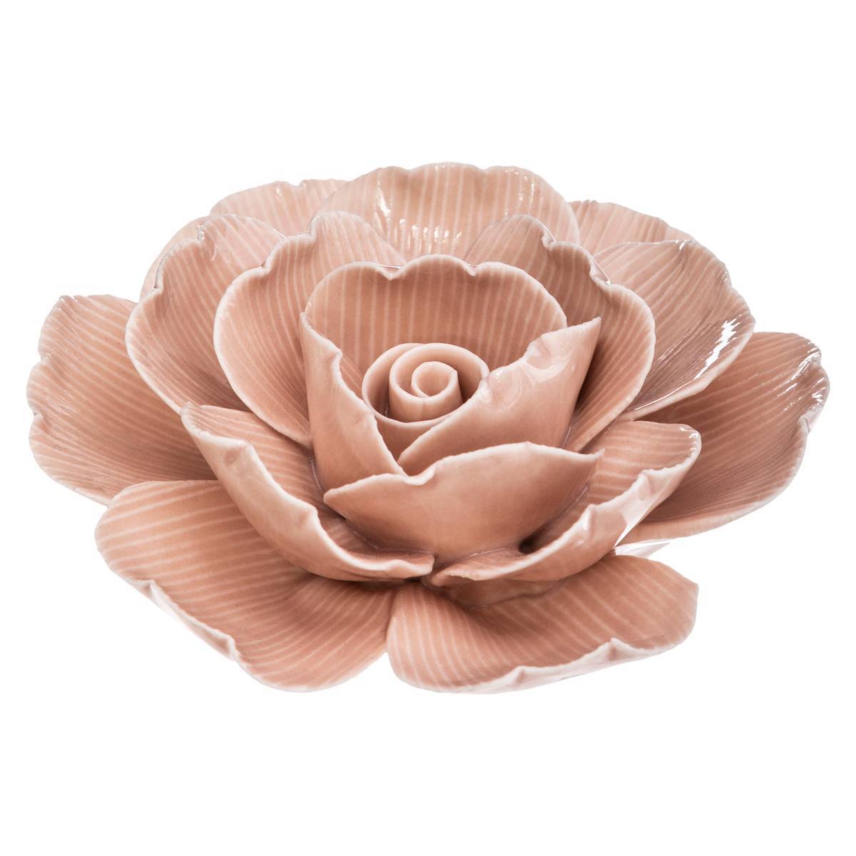 Atmosphera - Fleur déco Poésie D.10cm céramique - Atmosphera Créateur d'intérieur - Image 2