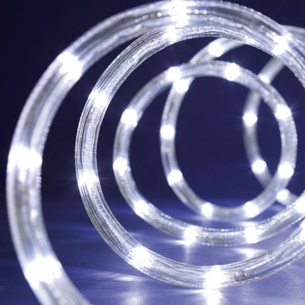 Lotti - Cordon lumineux 8 modes animation blanc froid 15M 360 LED 10mm 36V Lotti - Image 7