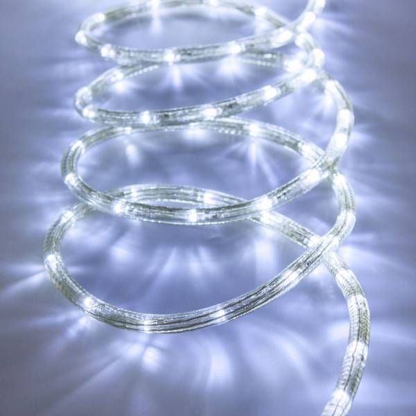 Lotti - Cordon lumineux 8 modes animation blanc froid 15M 360 LED 10mm 36V Lotti - Image 1