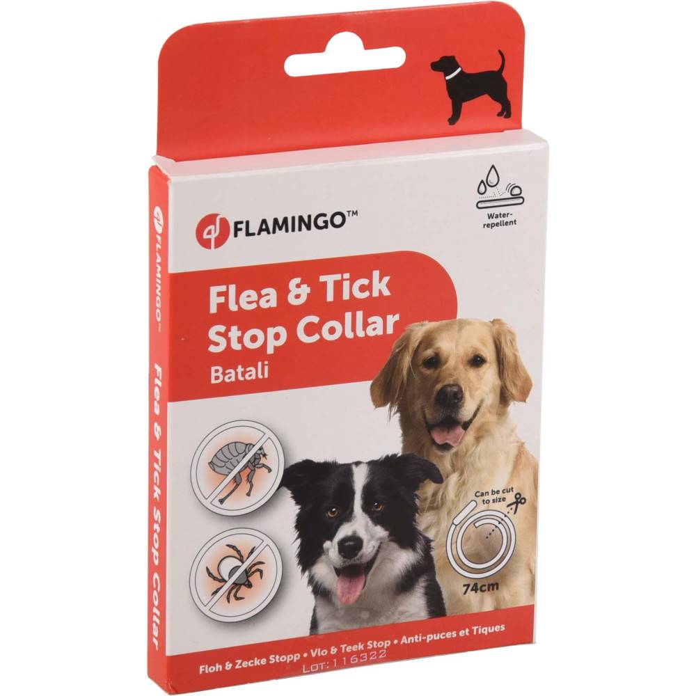 Flamingo - Flamingo - Collier Antiparasitaire 74 cm puces et tiques pour chien - Image 1