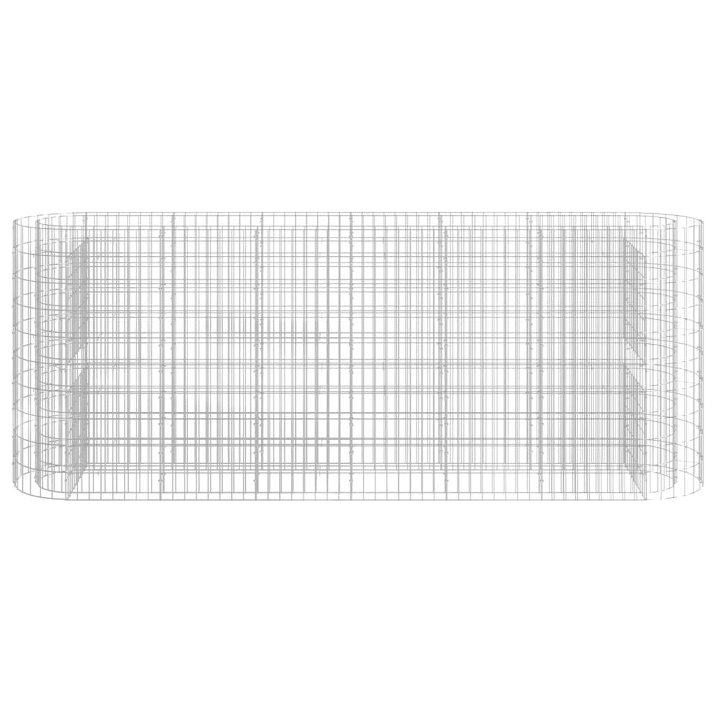Vidaxl - Lit surélevé à gabion Fer galvanisé 260x50x100 cm vidaXL 152034 - Image 8