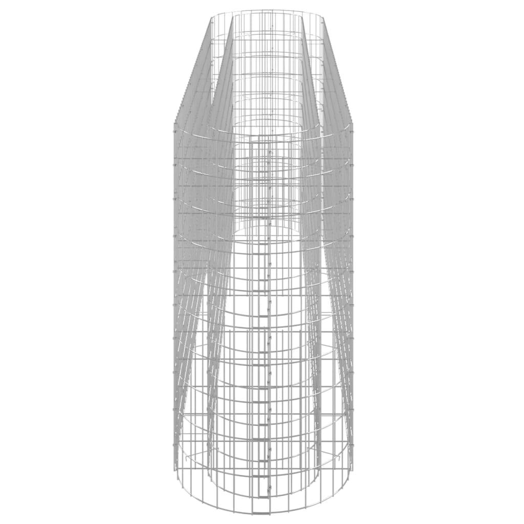 Vidaxl - Lit surélevé à gabion Fer galvanisé 260x50x100 cm vidaXL 152034 - Image 5