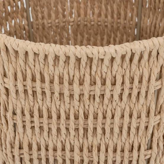 Corbeille de Bureau "Kord" 25cm Naturel - Image 2