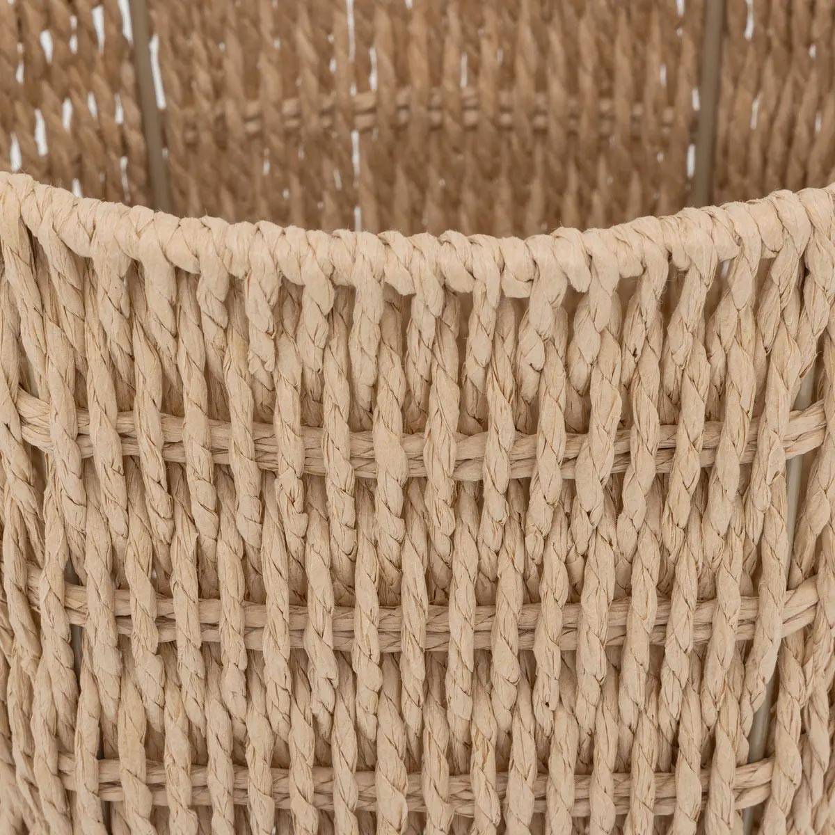 Corbeille de Bureau "Kord" 25cm Naturel - Image 2