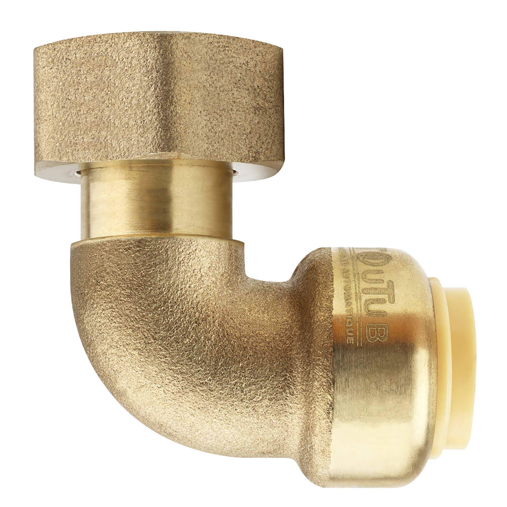 Boutte - Raccord coude Femelle laiton ø16 Toutub - BOUTTÉ - F 15x21 mm