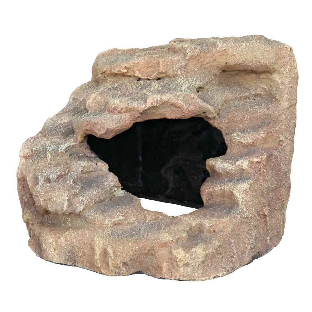Trixie - Rocher d'angle avec grotte et plateforme 21 x 20 x 18 cm pour reptiles - Image 1
