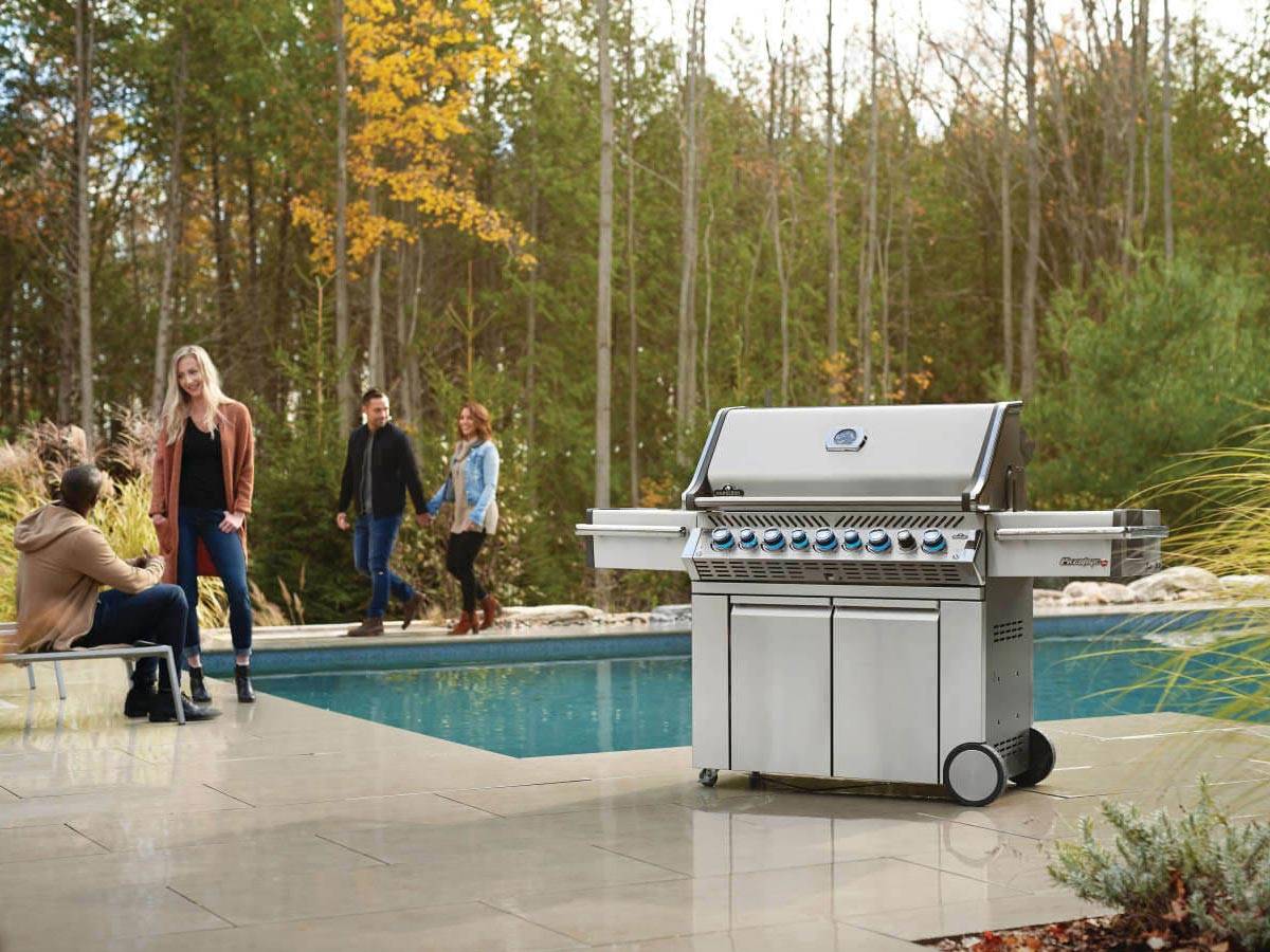 Napoleon - Barbecue gaz Napoléon Prestige Pro 665 SIBPSS 5 brûleurs + 1 latéral - Image 8