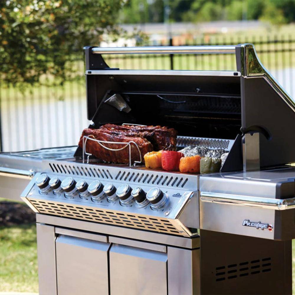 Napoleon - Barbecue gaz Napoléon Prestige Pro 665 SIBPSS 5 brûleurs + 1 latéral - Image 2